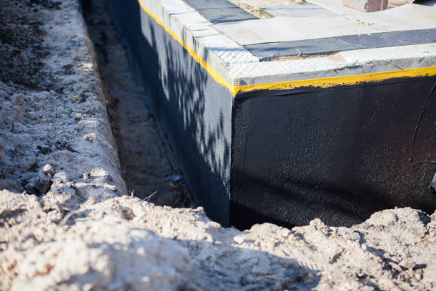 Professional Waterproofing technician working in Orange, VA